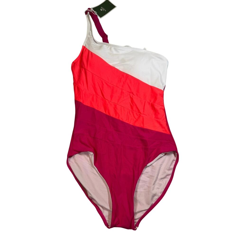 NWT, Eomenie One Shoulder One Piece Bathing Suit Sz Small